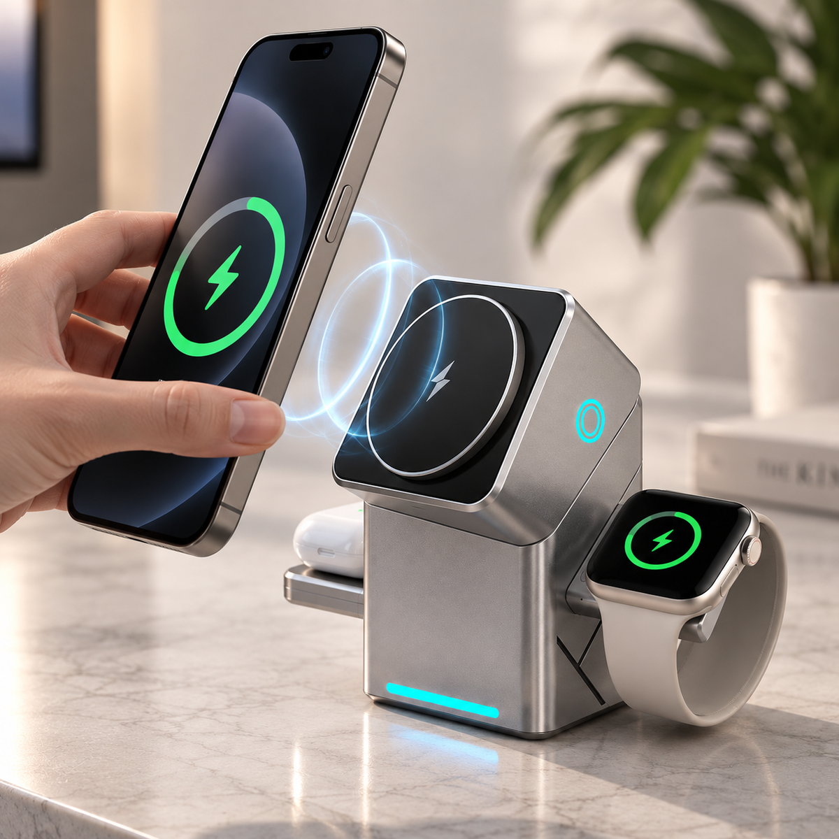 MagnaDock™ 3-in-1 Charger