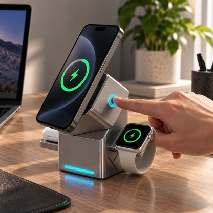 MagnaDock™ 3-in-1 Charger
