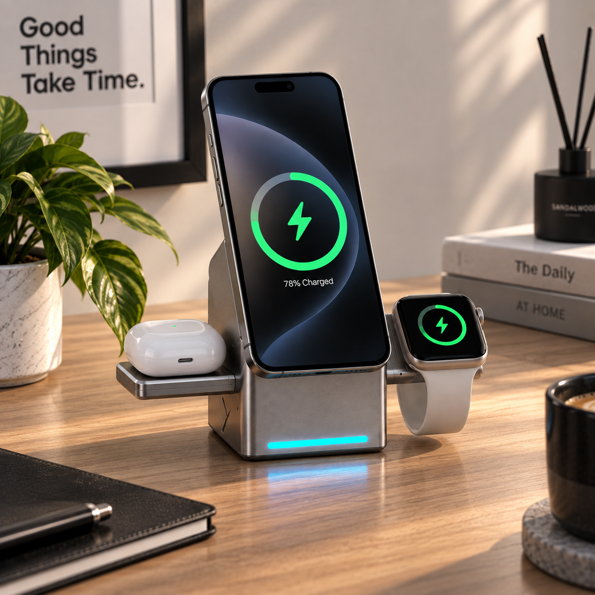 MagnaDock™ 3-in-1 Charger